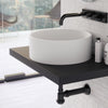 Fossil Natura Sia Lavabo Sobre Encimera 2618 Negro Mate