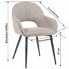 SILLA CASA THAI COSMO GRIS 6026