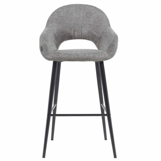 TABURETE CASA THAI COSMO GRIS 6028