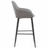 TABURETE CASA THAI COSMO GRIS 6028