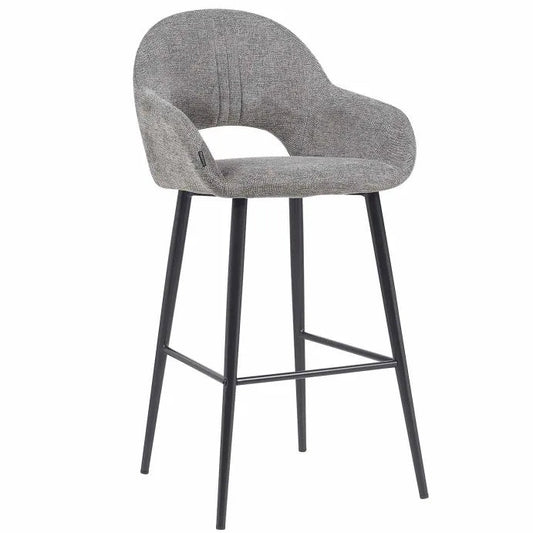 TABURETE CASA THAI COSMO GRIS 6028